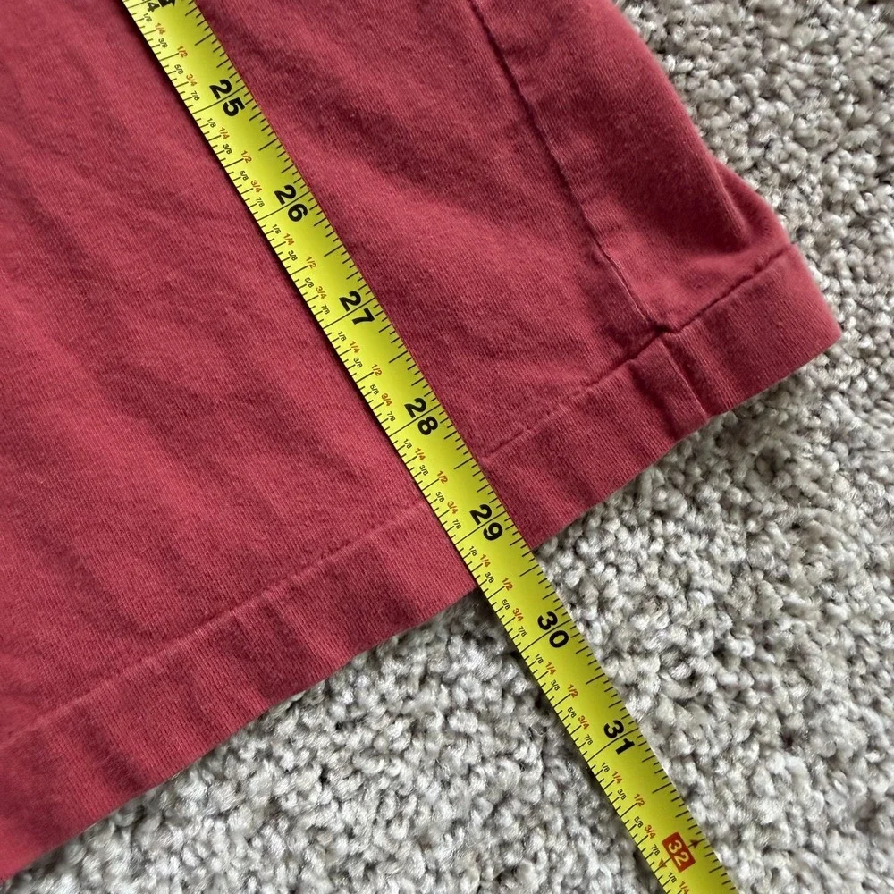 Polo Ralph Lauren Shirt Mens XL Red Gray Ringer Tee T-Shirt Pony Logo Cotton